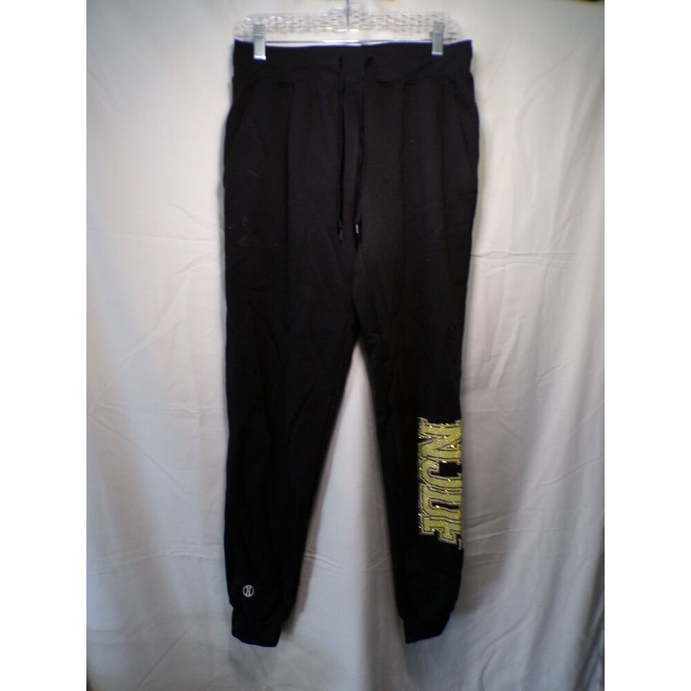 Holloway Men's Jogger Pants Size M Black Hustle Graphic Athletic Track